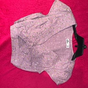 cropped dressing shirt